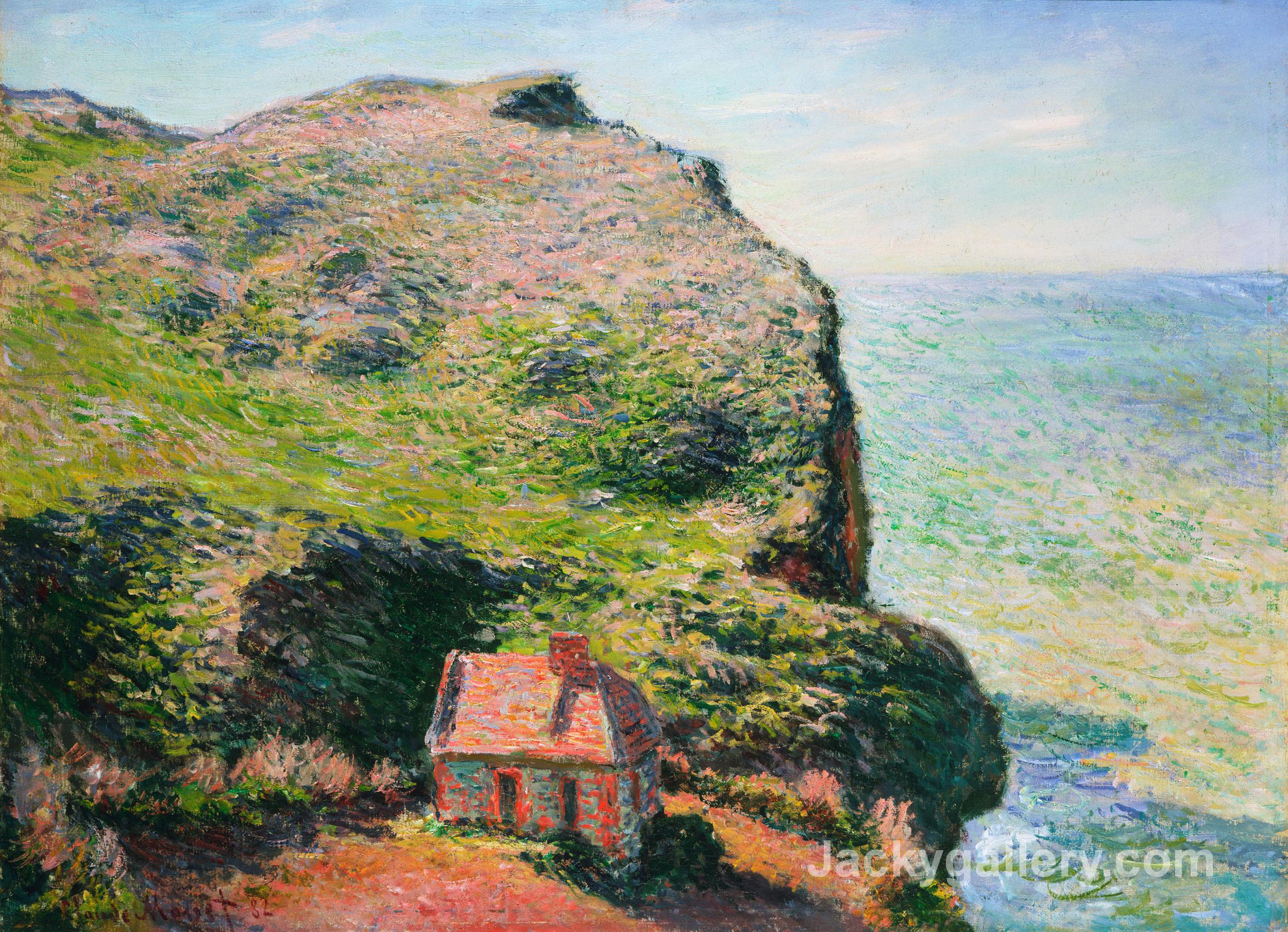 The Customs House by Claude Monet paintings reproduction